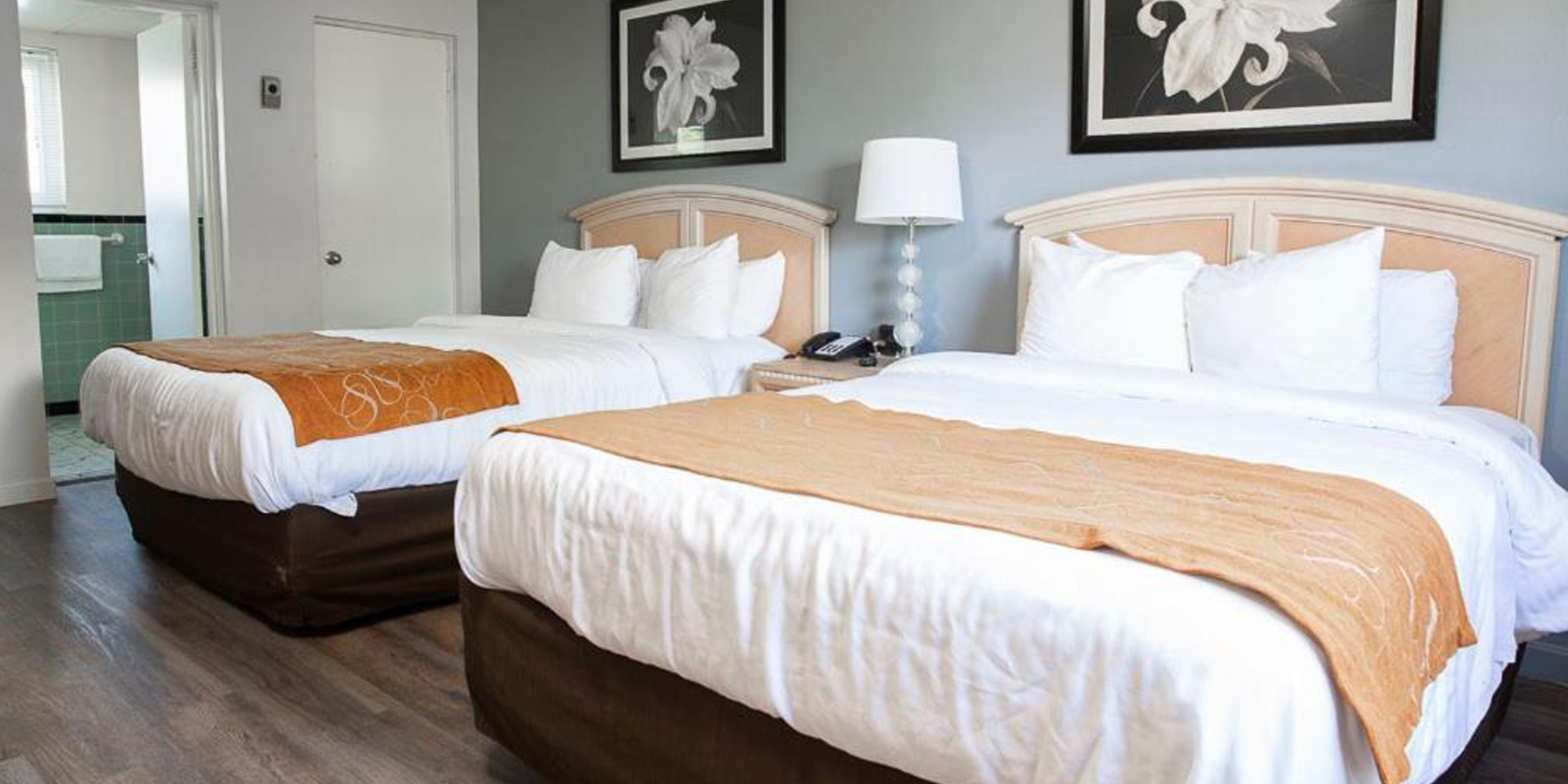 Luxurious Double Bed Hotel view